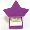 Image 4 : Silver Cubic Zirconia Ring (~Size 9) - RING (~length 0 inches) (~weight 4.65g), Suggested Retail Val