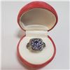 Image 4 : Silver Tanzanite Ring (~Size 10) - RING (~length 0 inches) (~weight 6g), Suggested Retail Value $260