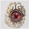 Image 1 : Silver Genuine Gemstone Ring (~Size 8) - RING (~length 0 inches) (~weight 11.19g), Suggested Retail 