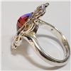 Image 3 : Silver Genuine Gemstone Ring (~Size 8) - RING (~length 0 inches) (~weight 11.19g), Suggested Retail 