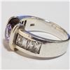 Image 2 : Silver Cubic Zirconia Ring (~Size 6.5) - RING (~length 0 inches) (~weight 4.72g), Suggested Retail V