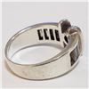 Image 3 : Silver Cubic Zirconia Ring (~Size 6.5) - RING (~length 0 inches) (~weight 4.72g), Suggested Retail V