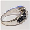 Image 3 : Silver Cubic Zirconia Ring (~Size 9) - RING (~length 0 inches) (~weight 7.36g), Suggested Retail Val