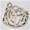Image 2 : Silver Ring (~Size 7.5) - RING (~length 0 inches) (~weight 3.92g), Suggested Retail Value $100