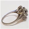 Image 2 : Silver Cubic Zirconia Ring (~Size 6.5) - RING (~length 0 inches) (~weight 3.17g), Suggested Retail V
