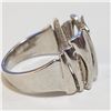 Image 2 : Silver Cubic Zirconia Ring (~Size 6.5) - RING (~length 0 inches) (~weight 3.54g), Suggested Retail V
