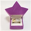 Image 4 : Silver Cubic Zirconia Ring (~Size 10) - RING (~length 0 inches) (~weight 4.92g), Suggested Retail Va