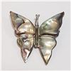 Image 1 : Silver Genuine Gemstone Butterfly Shgaped Broach (~Size 0) (~length 0 inches) (~weight 6.06g), Sugge