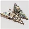 Image 2 : Silver Genuine Gemstone Butterfly Shgaped Broach (~Size 0) (~length 0 inches) (~weight 6.06g), Sugge