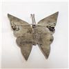 Image 3 : Silver Genuine Gemstone Butterfly Shgaped Broach (~Size 0) (~length 0 inches) (~weight 6.06g), Sugge
