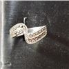 Image 1 : Silver Marcasite Ring (~Size 7.5) -RING, Suggested Retail Value $80