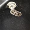 Image 2 : Silver Marcasite Ring (~Size 7.5) -RING, Suggested Retail Value $80