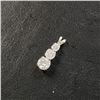 Image 2 : Silver Cubic Zirconia Pendant, Suggested Retail Value $50