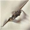 Image 2 : Silver Marcasite Ring (~Size 9) -RING, Suggested Retail Value $80