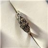 Image 3 : Silver Marcasite Ring (~Size 9) -RING, Suggested Retail Value $80