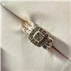 Image 2 : Silver Marcasite Ring (~Size 7.5) -RING, Suggested Retail Value $150