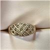 Image 1 : Silver Marcasite Ring (~Size 6) -RING, Suggested Retail Value $80