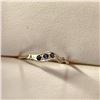 Image 1 : Silver Sapphire Ring (~Size 6) -RING (~length 0 inches), Suggested Retail Value $50