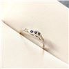 Image 2 : Silver Sapphire Ring (~Size 6) -RING (~length 0 inches), Suggested Retail Value $50