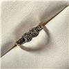 Image 3 : Silver Marcasite Ring (~Size 6) -RING (~length 0 inches), Suggested Retail Value $60