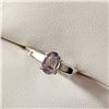 Image 2 : Silver Amethyst Ring (~Size 7) -RING (~length 0 inches), Suggested Retail Value $70