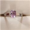 Image 1 : Silver Amethyst Ring (~Size 7) -RING (~length 0 inches), Suggested Retail Value $80