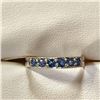 Image 1 : Silver Sapphire Ring (~Size 7) -RING (~length 0 inches), Suggested Retail Value $150