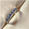 Image 3 : Silver Sapphire Ring (~Size 7) -RING (~length 0 inches), Suggested Retail Value $150