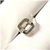 Image 3 : Silver Marcasite Ring (~Size 6.5) -RING (~length 0 inches), Suggested Retail Value $100