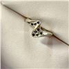 Image 2 : Silver Sapphire Ring (~Size 5.5) -RING (~length 0 inches), Suggested Retail Value $50