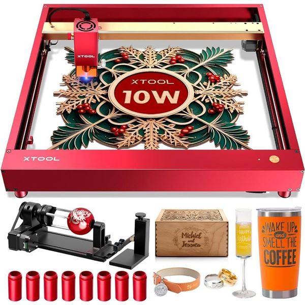 xTool D1 Pro with RA2 Pro Kit Model MD1-K167P-L20 *Stock Photo May Vary From Original*