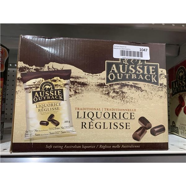 Aussie Outback Traditional Liquorice  8 x 200g