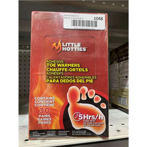 Little Hotties Adhesive Toe Warmers 30 Pairs