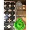 Image 2 : 36 Piece Glass Spice Jar Set with Labels And Funnel