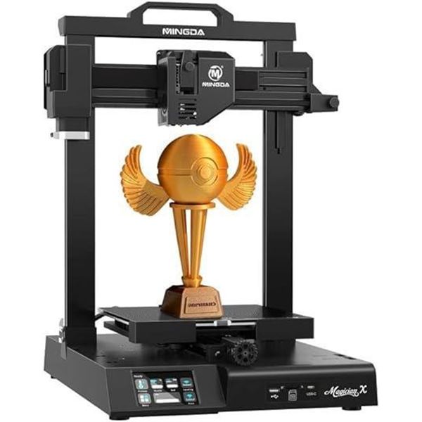 Mingda Magician X 3D Printers, One Touch Smart Auto Leveling FDM 3D Printing Machine