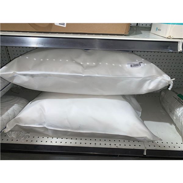 lot of 2 Simmons Premium All Down Pillows Standard