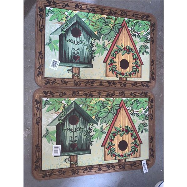 Lot of 2 Kitchen Mat Washable