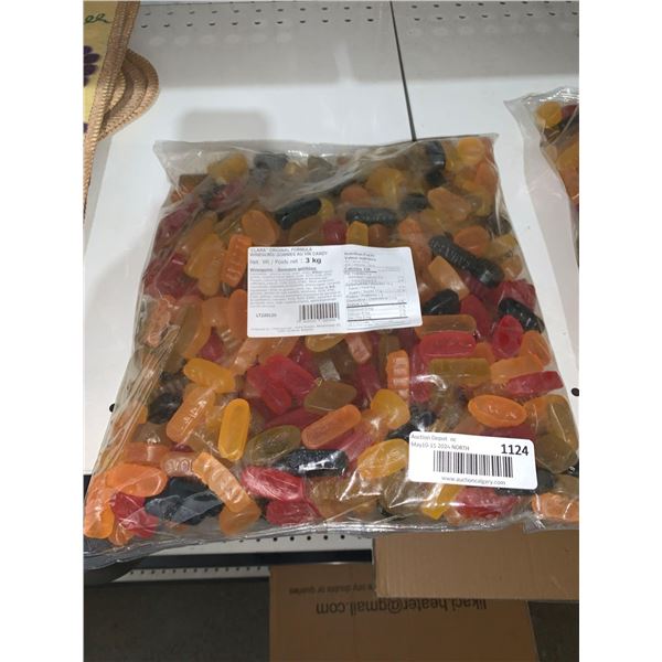 Clara Original Formula Winegums 3 Kg