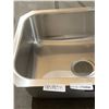 Image 2 : Stainless Steel Sink Basin 11 1/2" x 18 3/4" x 8"h From outter edge
