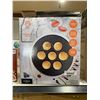 Image 3 : MasterChef Electric Ebelskiver Maker Delicious Homemade Japanese Takoyaki, Donut Holes, Cake Pops, O