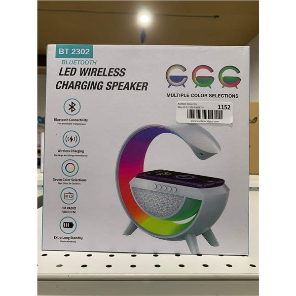 BT2300 Bluetooth LED Wireless Charging Speaker