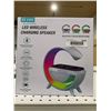 Image 1 : BT2300 Bluetooth LED Wireless Charging Speaker