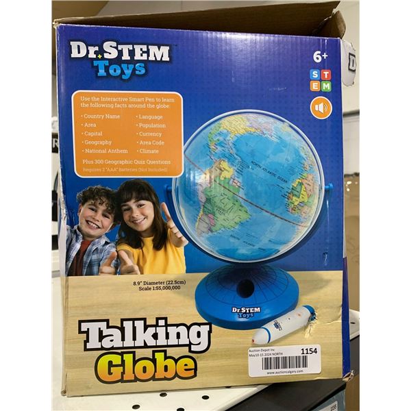 Dr.Stem Toys Talking Globe 8.9" Diameter