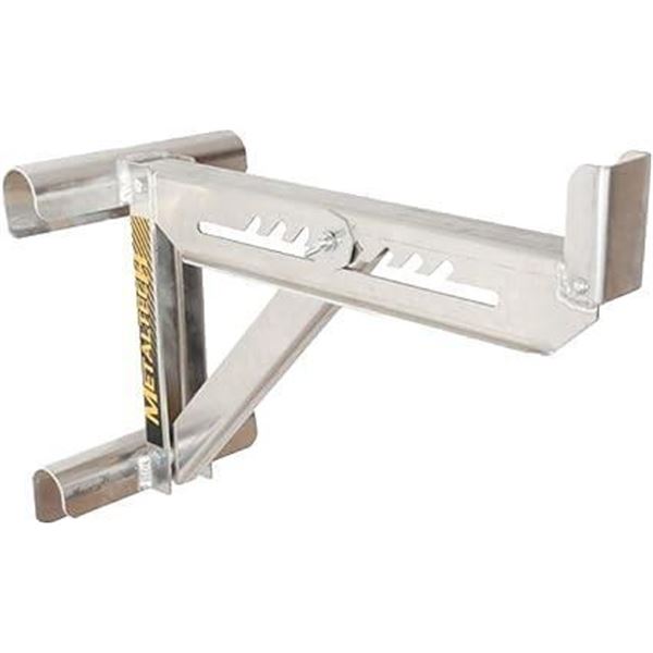 Metaltech Jobsite Series 2-Rung Ladder Jack E-LJ20, Aluminum Jack for Scaffolding Extensions and Wor