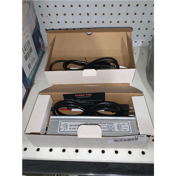 LED Waterproof Power Supply 24V60W Lot of 2