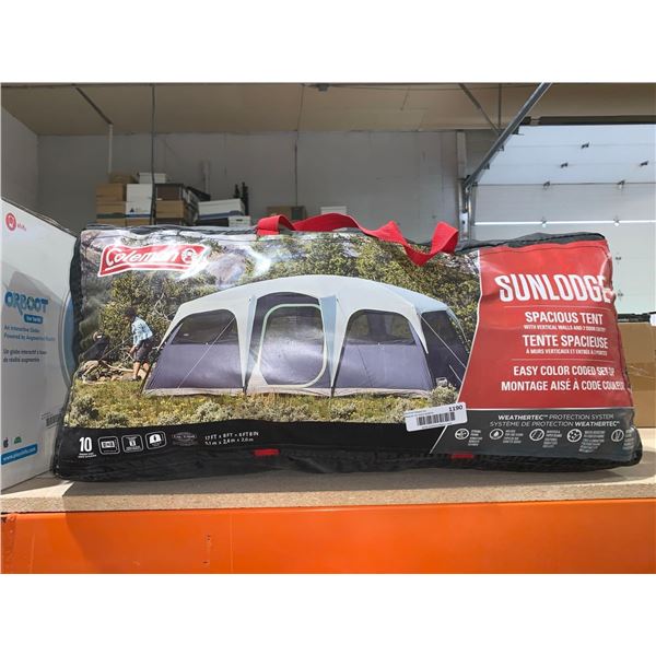 Coleman Sunlodge 10 Person Tent 17'x8'x6'8"