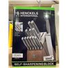 Image 1 : Henckles Self Sharpening Block 12 Pcs Set