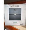 Image 4 : WITHINGS Body Smart - Digital Smart Scale for Body Weight, Weight Scale for Visceral Fat, Mucle & Fa