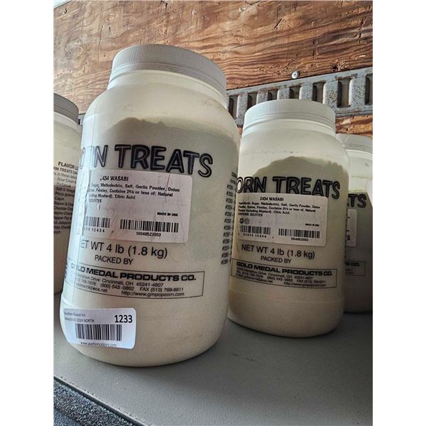Corn Treats Popcorn Seasoning 3x4 Lbs - Wasabi