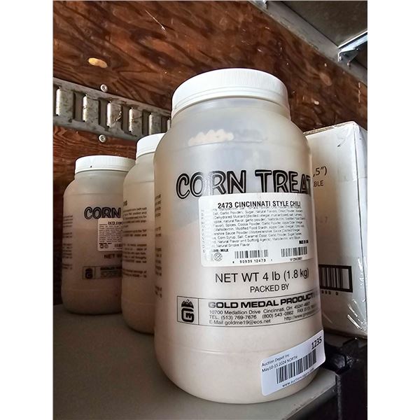 Corn Treats Popcorn Seasoning 3x4 Lbs - Cincinnati Style Chili
